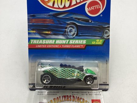 1998 Hot Wheels Treasure Hunt Turbo Flame #753 277B Supply