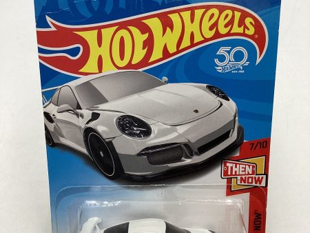 2018 Hot Wheels #47 Porsche 911 GT3 RS White *Vein* 99B Online Sale