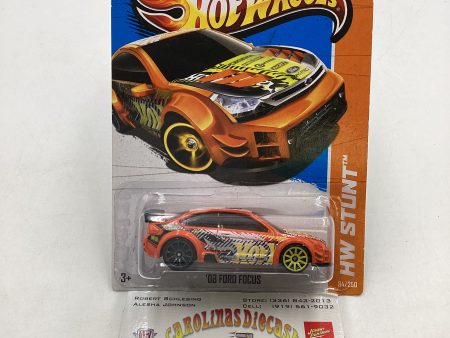 2013 Hot Wheels #84 08 Ford Focus Orange For Cheap