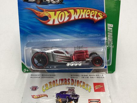 2010 Hot Wheels Treasure Hunt #056 Ratbomb Short Card 275D For Discount