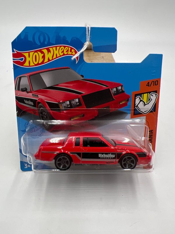 2021 Hot Wheels Muscle Mania #218 87 Buick Regal GNX Red Short Card 39H on Sale