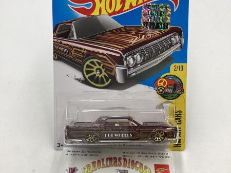 2017 Hot Wheels Factory Sealed #15 1964 Lincoln Continental Brown 51E Discount