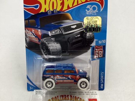 2018 Hot Wheels Treasure Hunt Factory Sealed Rockster Blue 277Q Hot on Sale