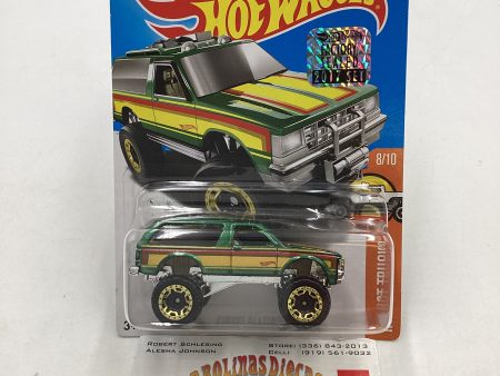 2017 Hot wheels Factory Sealed #34 Chevy Blazer 4x4 Green 15D Discount