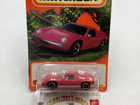 2024 Matchbox G Case #93 1972 Lotus Europa Salmon 211o Fashion