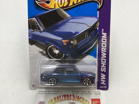 2013 Hot wheels #154 BMW 2002 Blue 109i Online now