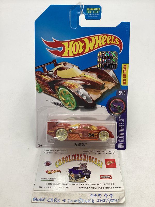 2017 Hot wheels Treasure Hunt Factory Sealed 24 Ours Orange 276D For Sale