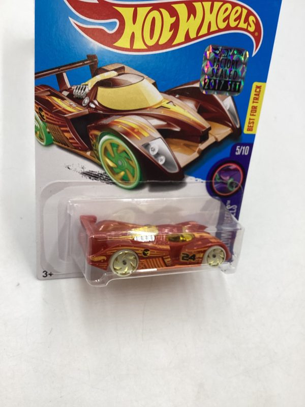 2017 Hot wheels Treasure Hunt Factory Sealed 24 Ours Orange 276D For Sale