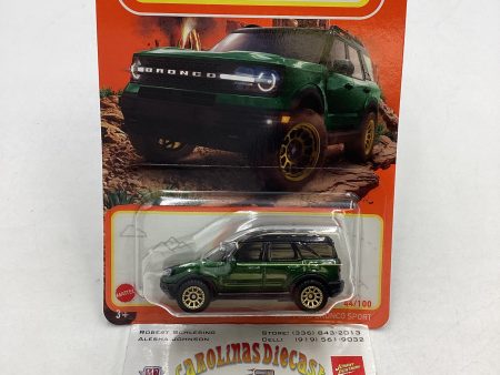 2024 Matchbox G Case #44 2022 Ford Bronco Sport Green 211P Online now