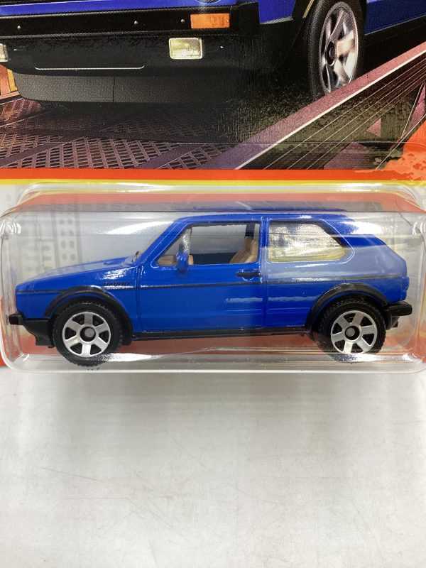 2024 Matchbox G Case #95 Volkswagen Golf MK 1 Blue 211N Online Hot Sale