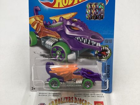 2017 Hot Wheels Treasure Hunt Factory Sealed Dragon Blaster 274A Hot on Sale