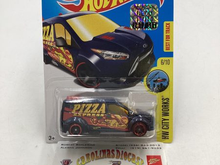 2017 Hot wheels Treasure Hunt Factory Sealed  Hot Wheels Ford Transit Connect Blue 275D Sale