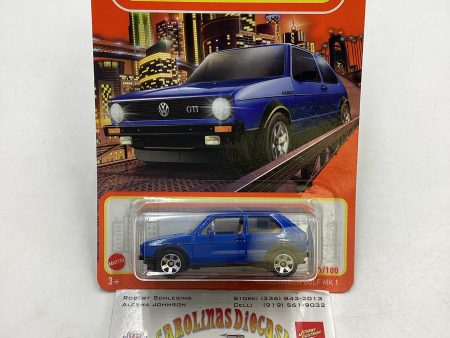 2024 Matchbox G Case #95 Volkswagen Golf MK 1 Blue 211N Online Hot Sale