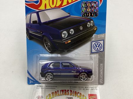 2019 Hot Wheels Factory Sealed #68 Volkswagen Golf MK2 Blue 95E Online