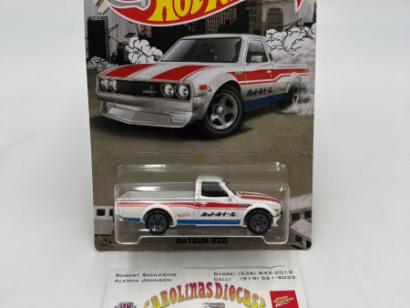 2015 Hot Wheels RAD Truck Series #4 Datsun 620 White 158D on Sale