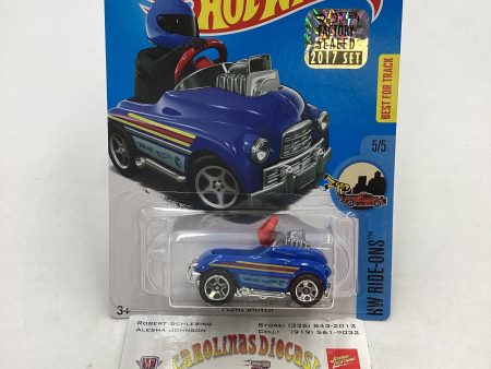 2017 Hot Wheels Treasure Hunt Factory Sealed Pedal Driver Blue Sale