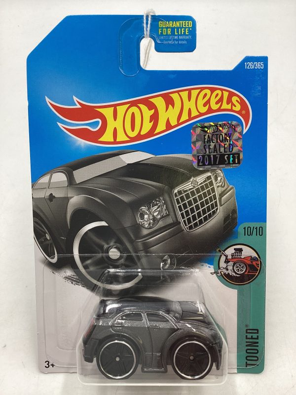 2017 Hot wheels Factory Sealed #126 Chrysler 300C Tooned Gray 52A Cheap