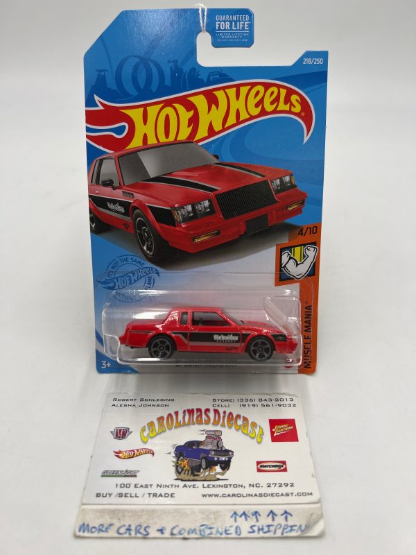 2021 Hot Wheels Muscle Mania #218 87 Buick Regal GNX Red 39H For Discount