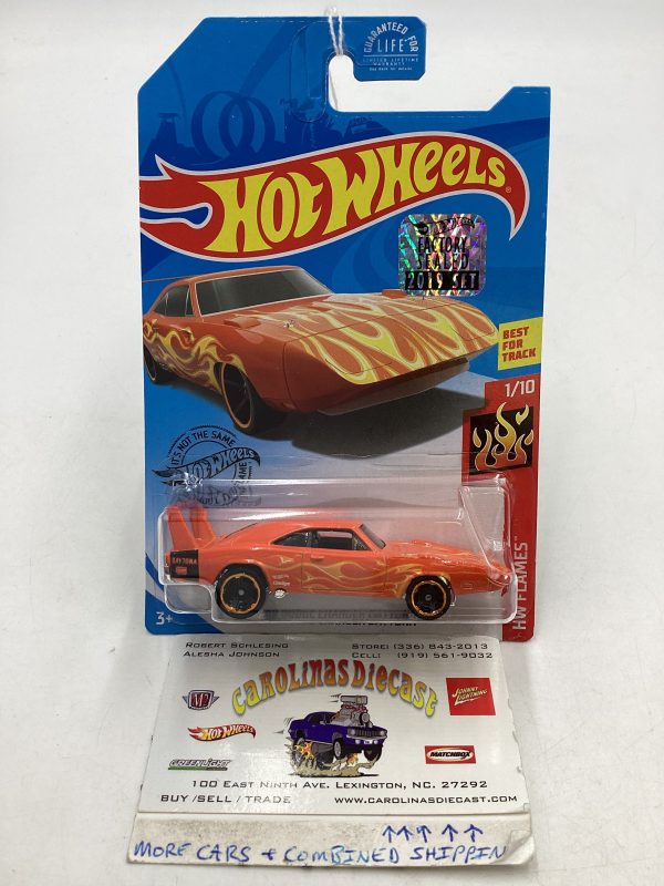 2019 Hot wheels Gamestop Exclusive 69 Dodge Charger Daytona Factory Sealed 236D For Cheap