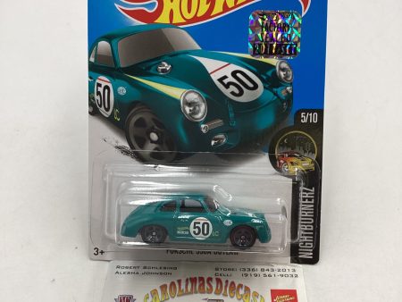 2017 Hot Wheels Factory Sealed #325 Porsche 356A Outlaw Green 100C For Sale