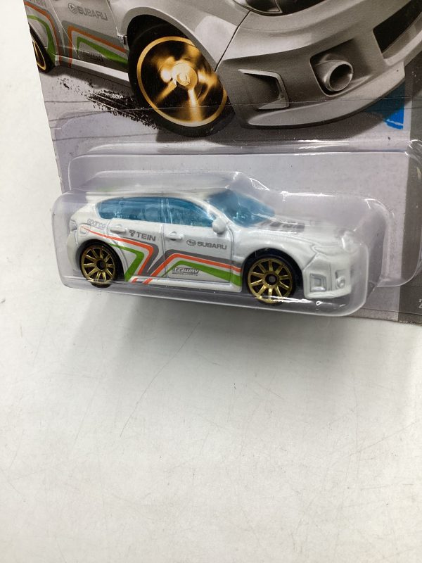 2013 Hot Wheels #25 Subaru WRX STI White *Card Not Perfect* 89C Online Sale