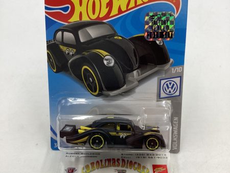 2019 Hot wheels Factory Sealed #46 Volkswagen Kafer Racer Black Mooneyes 96B For Discount