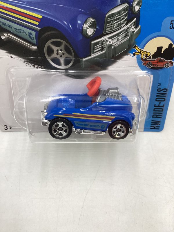 2017 Hot Wheels Treasure Hunt Factory Sealed Pedal Driver Blue Sale