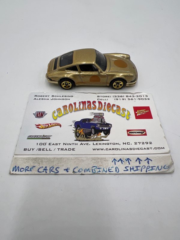 2022 Hot Wheels FAO Schwarz Loose 71 Porsche 911 Gold Cheap