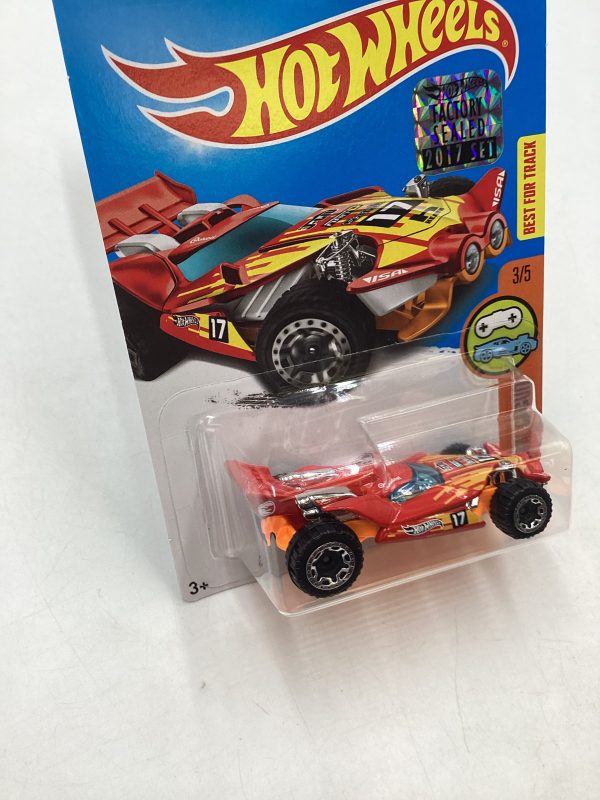 2017 Hot Wheels Treasure Hunt Factory Sealed Blade Raider Red 276i Online Sale