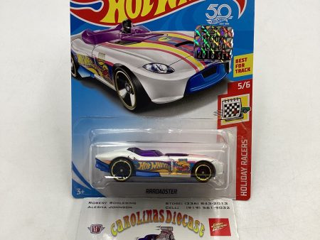 2018 Hot Wheels Treasure Hunt Factory Sealed Rrroadster White 277i Online Hot Sale