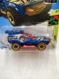 2018 Hot Wheels Treasure Hunt Factory Sealed Sting Rod II Blue 277H Hot on Sale