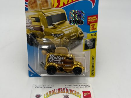 2019 Hot Wheels #24 Roller Toaster Golden Factory Sealed W Protector Supply