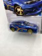 2013 Hot Wheels #25 Subaru WRX STI Blue *Card Not Perfect* 89D Discount