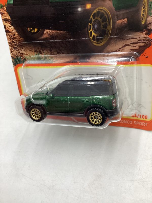 2024 Matchbox G Case #44 2022 Ford Bronco Sport Green 211P Online now