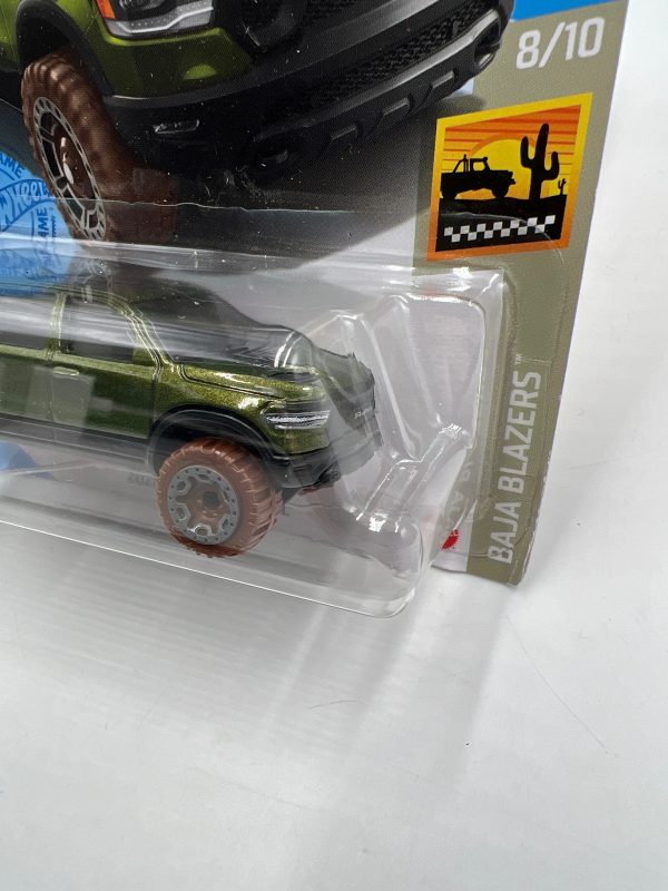 2021 Hot Wheels Baja Blazers #101 2020 Ram 1500 Rebel Green 43F For Sale