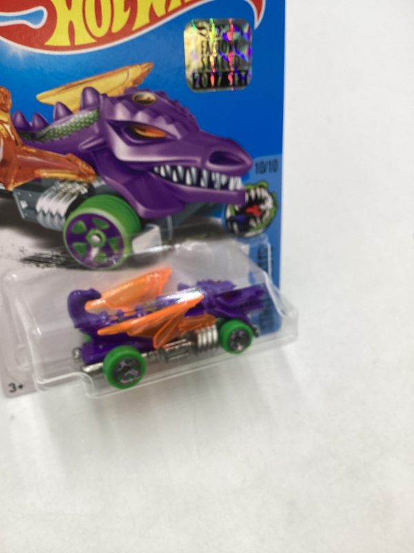 2017 Hot Wheels Treasure Hunt Factory Sealed Dragon Blaster 274A Hot on Sale