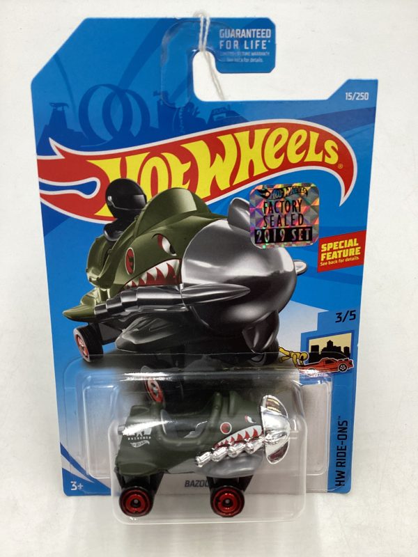 2019 HOT WHEELS TREASURE HUNT #15 Factory Sealed Bazoomka 275H Online Hot Sale