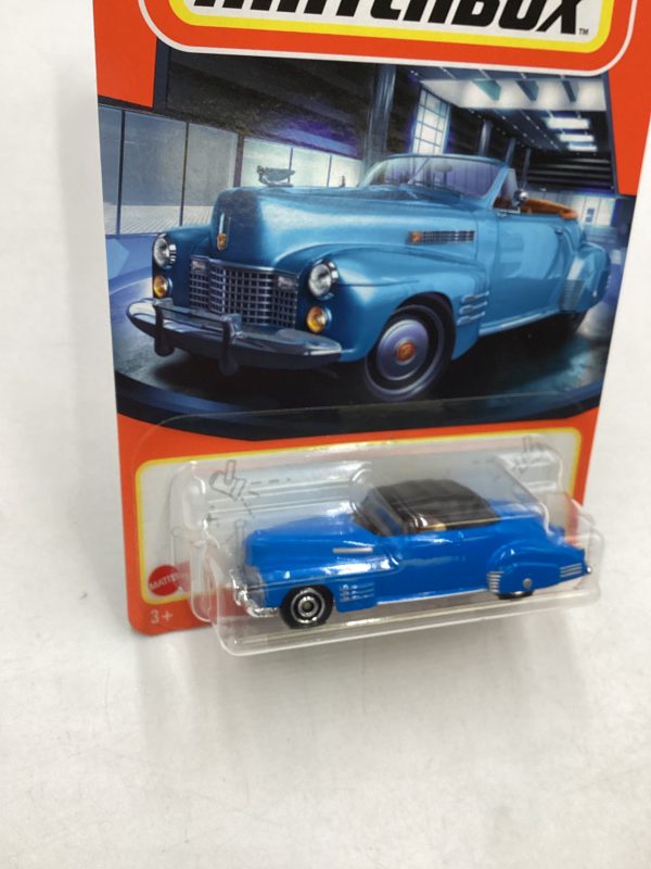 2024 Matchbox G Case #59 1941 Cadillac Series 62 Convertible Coupe Blue 211K For Sale