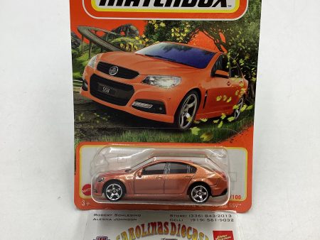 2024 Matchbox G Case #68 Holden VF Commodore SSV Orange 211J Discount