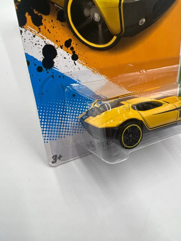 2012 Hot Wheels Treasure Hunt #61 Ford Shelby GR-1 Concept Yellow 277B Online Hot Sale