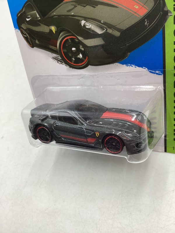 2015 Hot Wheels  #188 Ferrari 599XX Black with protector For Discount