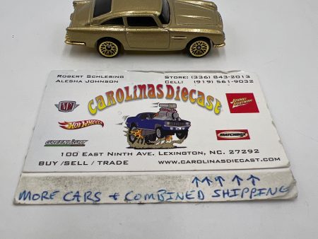 2022 Hot Wheels FAO Schwarz Loose 1963 Aston Martin DB5 Gold Online now