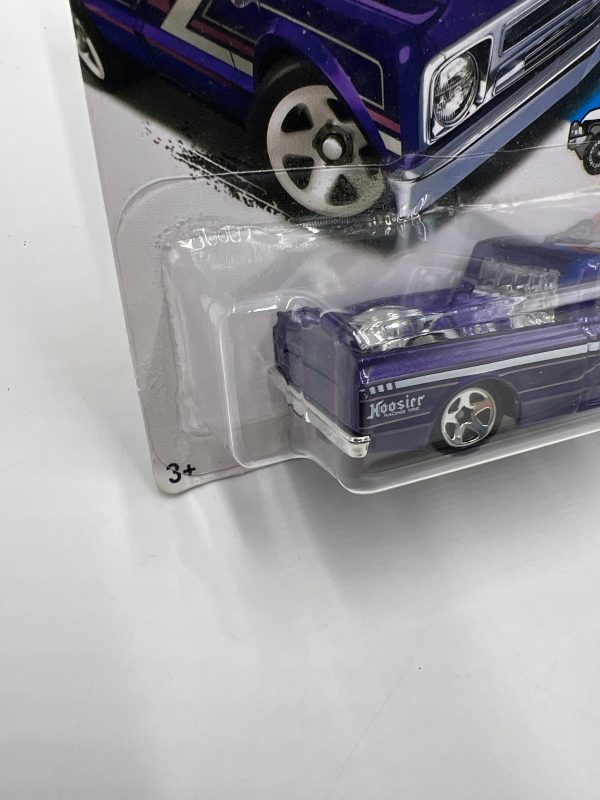 2017 Hot Wheels Hot Trucks #158 67 Chevy C10 Purple 5F For Cheap