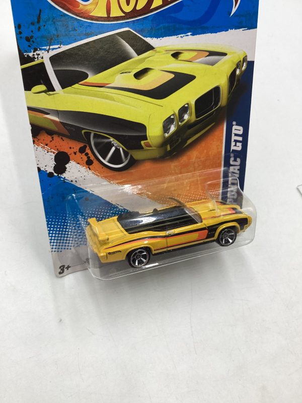 2011 Hot Wheels #105 70 Pontiac GTO Yellow 47i Online now