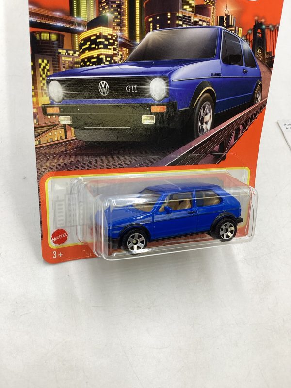 2024 Matchbox G Case #95 Volkswagen Golf MK 1 Blue 211N Online Hot Sale