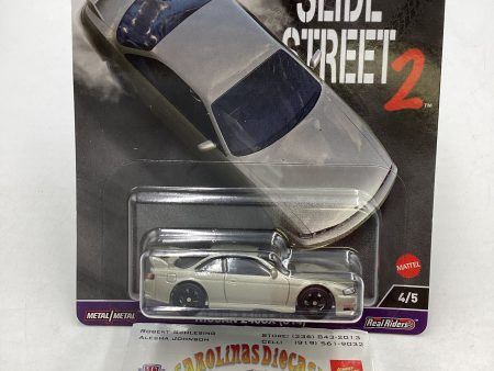 2024 Hot Wheels Car Culture Slide Street 2 #4 Nissan 240SX (S14) Silver 244K For Cheap