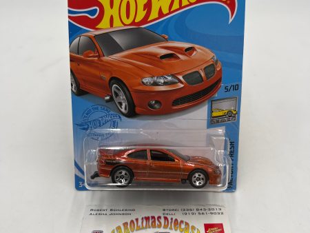 2021 Hot Wheels Factory Fresh #87 06 Pontiac GTO Orange 37F Supply