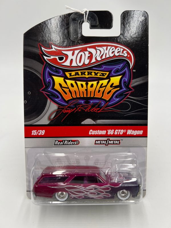 2010 Hot Wheels Larry’s Garage #15 Custom 66 GTO Wagon Purple 245M Fashion