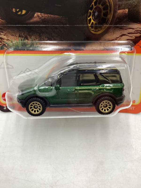 2024 Matchbox G Case #44 2022 Ford Bronco Sport Green 211P Online now