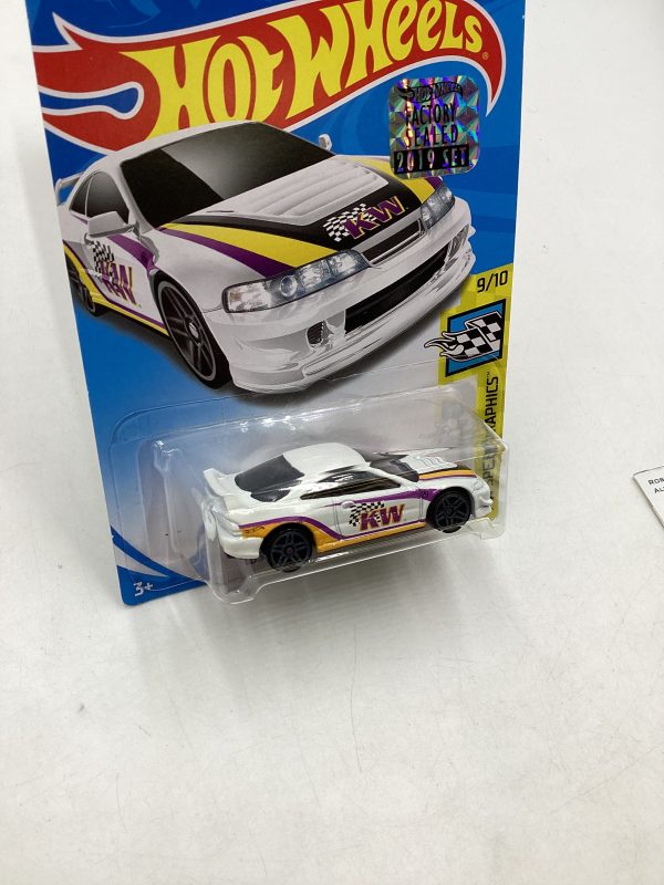 2019 Hot Wheels Factory Sealed #5 Custom 01 Acura Integra GSR White 101i For Cheap